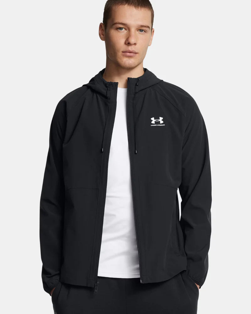 Under Armour - Coupe-vent extensible tissé - Noir