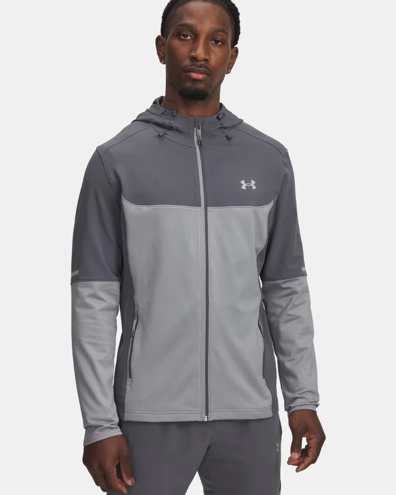 Under Armour - Coupe-vent extensible tissé - Gris foncé