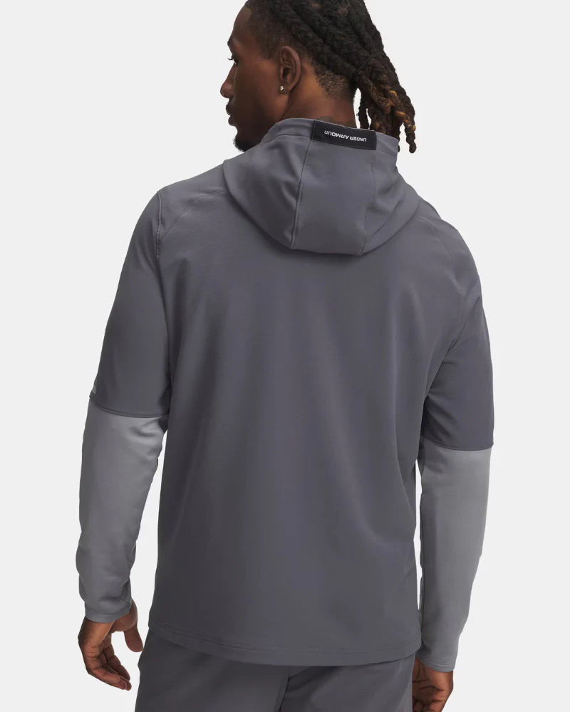 Under Armour - Coupe-vent extensible tissé - Gris foncé