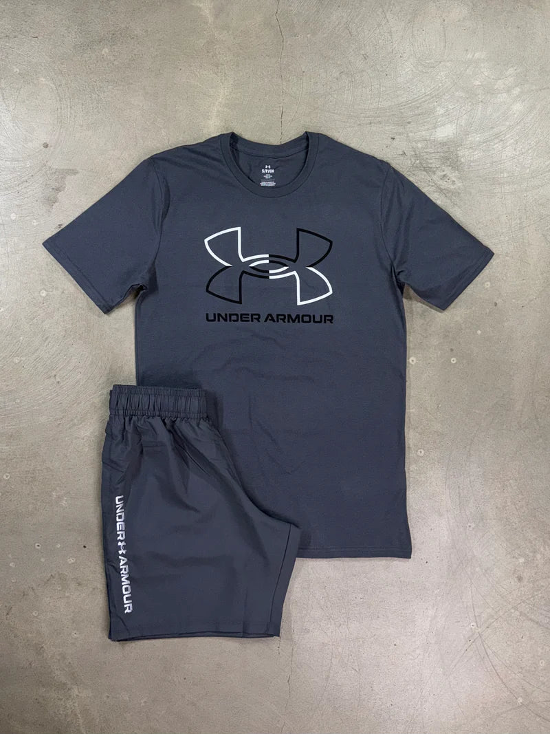 Under Armour - Ensemble texturés Tech - Gris