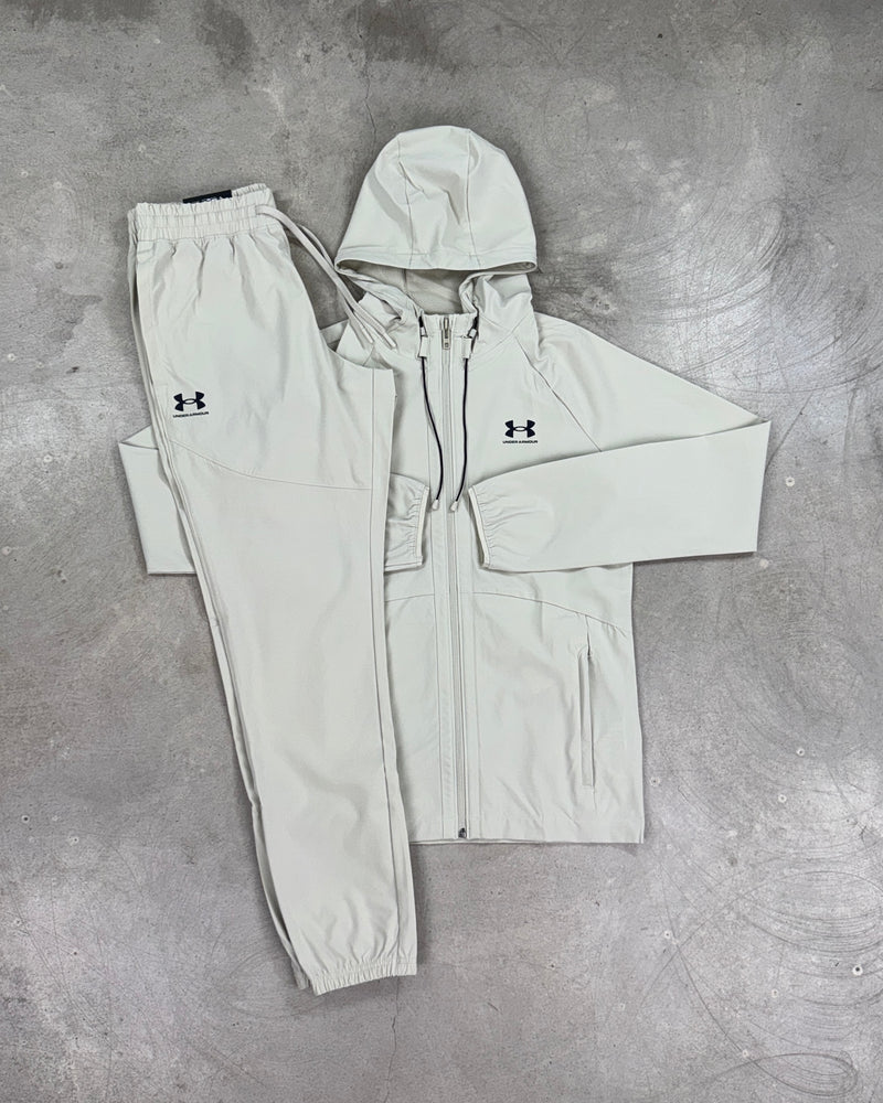Under Armour - Ensemble survêtement tissé Tech Utility - Pierre
