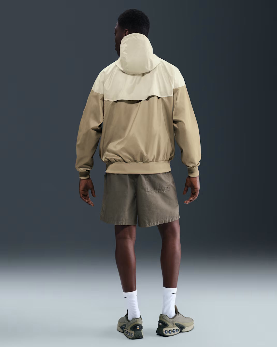 Nike - Veste Windrunner - Crème