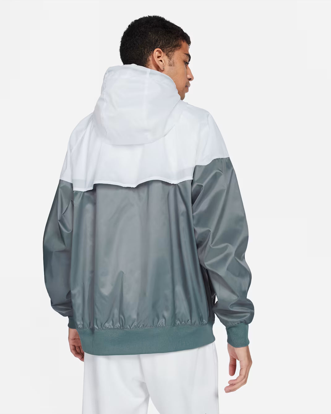 Nike - Veste Windrunner - Blanc/Gris